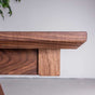 corner detail of a Walnut table 48