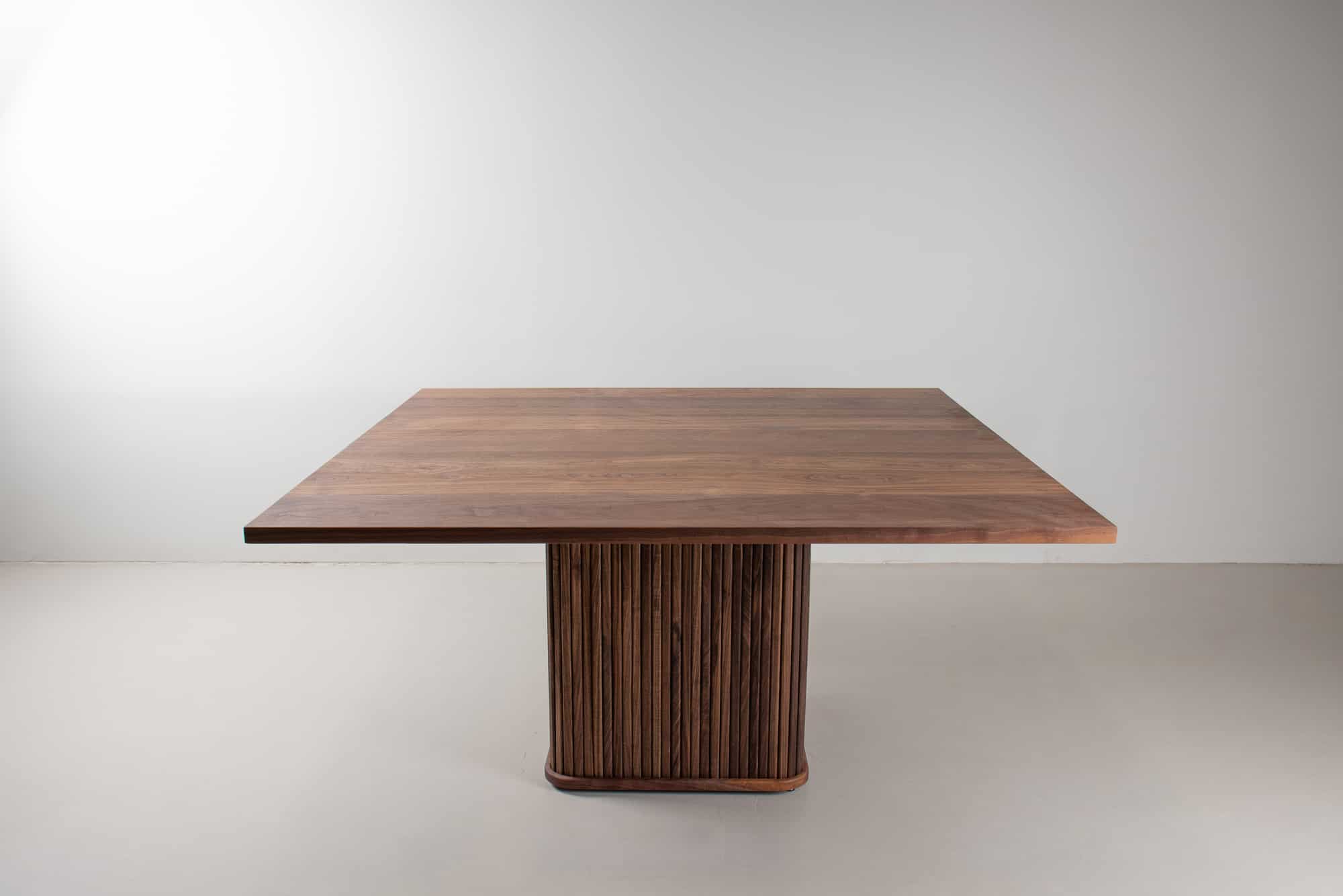 Extendable Pedestal Table | Round Wood Table | Loewen Design Studio ...