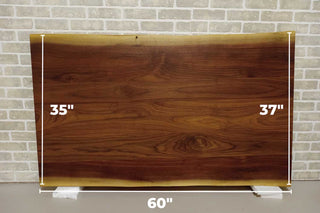 Live Edge Walnut Table 36x60