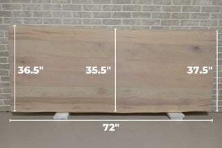 Live Edge Maple Table 36x84