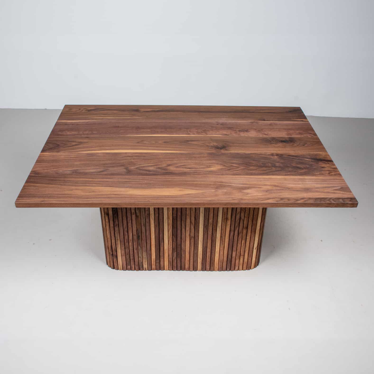 Wood Dining Table | Pedestal Dining Table | Loewen Design Studios
