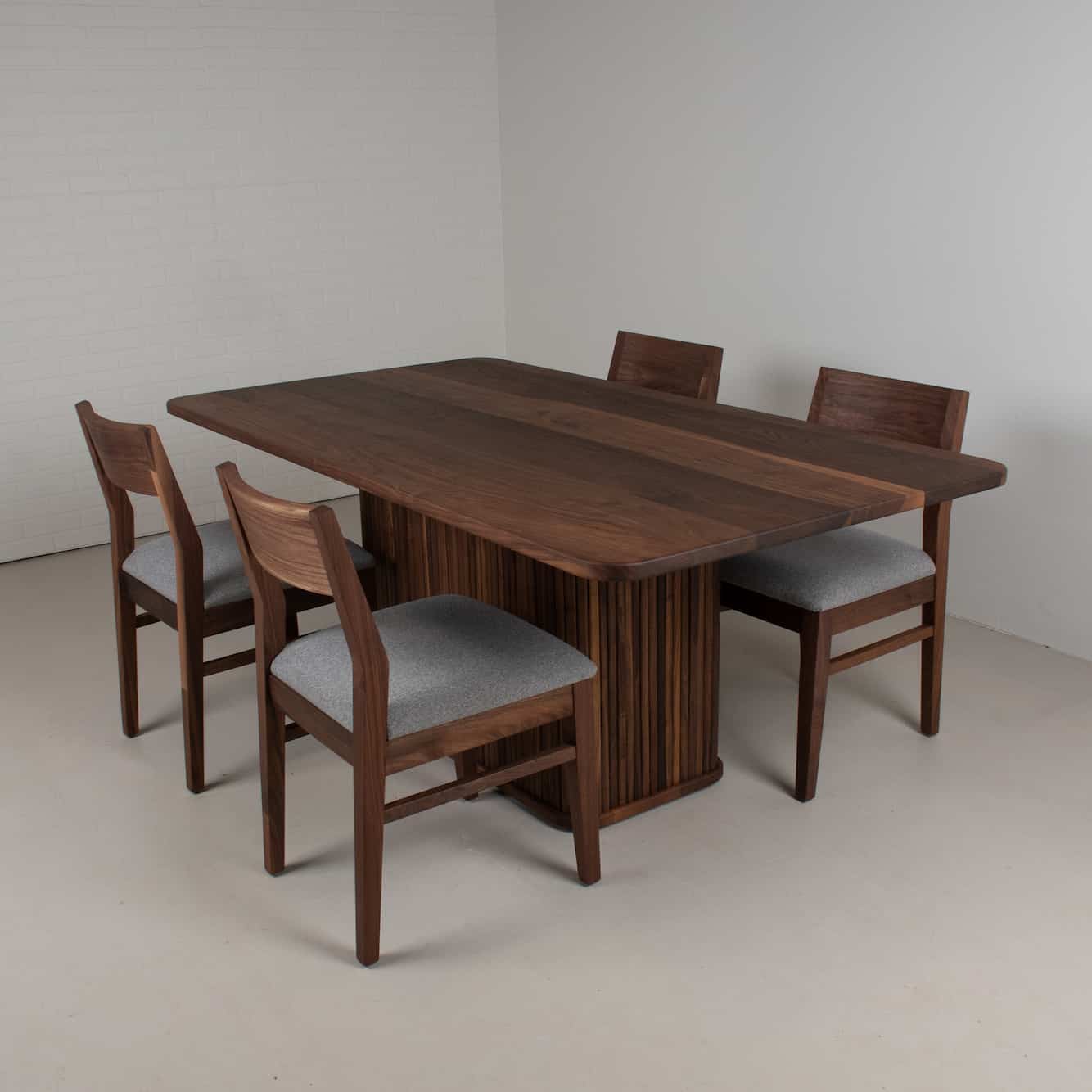 Wood Dining Table | Pedestal Dining Table | Loewen Design Studios