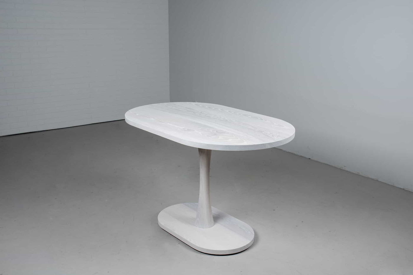 Small Oval Table | Pedestal Kitchen Table | Loewen Design – Loewen Design Studios