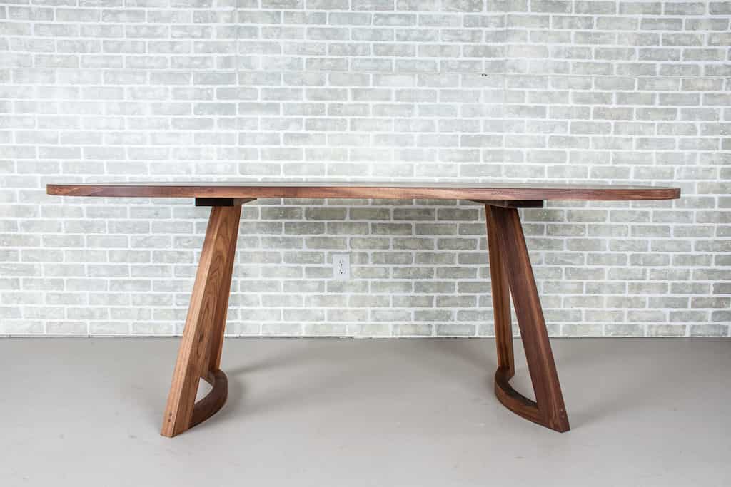 Mid century dining table legs deals