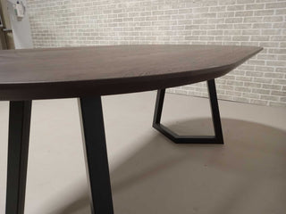 in stock oval oak table