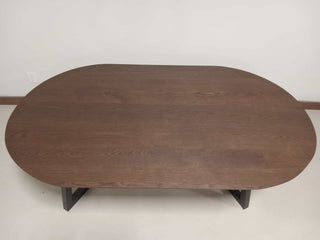 in stock oval oak table