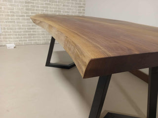 Live Edge Bookmatch Walnut Table 44"x72"