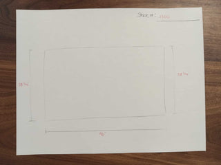 Maple Table 38 x 96 - #1300