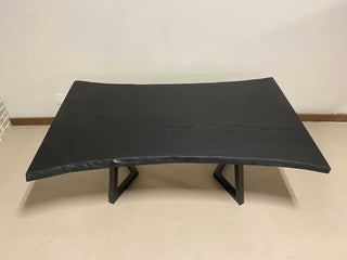 Bookmatch Live Edge Ash Table 44 x 72 - #1412