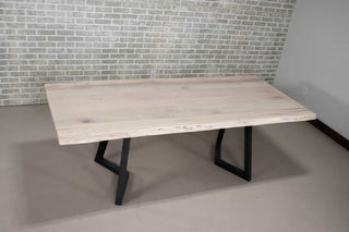 live edge maple table 36 x 84