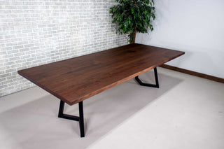 straight edge walnut bookmatch 48 x 108