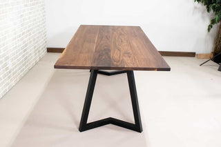 walnut dining table 40x90