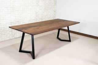 walnut dining table 40x90