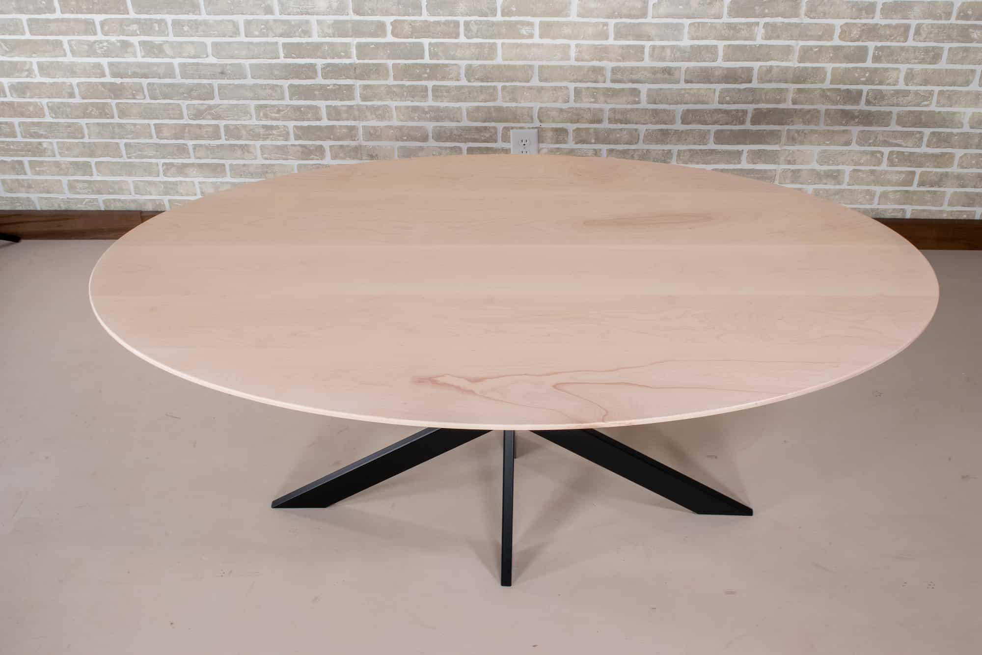 Oval Table, Rock Maple Table