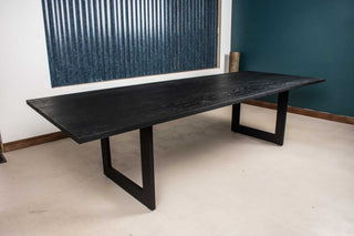 black ash conference table