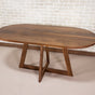 Custom walnut racetrack table for Danielle - Loewen Design Studios