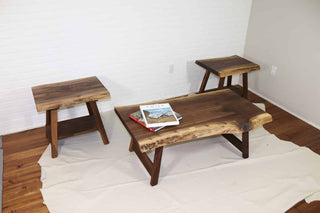 Kinbrook Live Edge Coffee Table Set - Loewen Design Studios