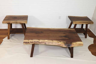 Kinbrook Live Edge Coffee Table Set - Loewen Design Studios
