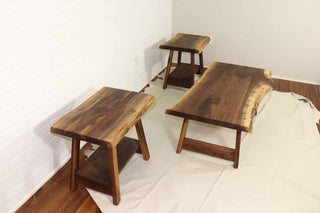 Kinbrook Live Edge Coffee Table Set - Loewen Design Studios