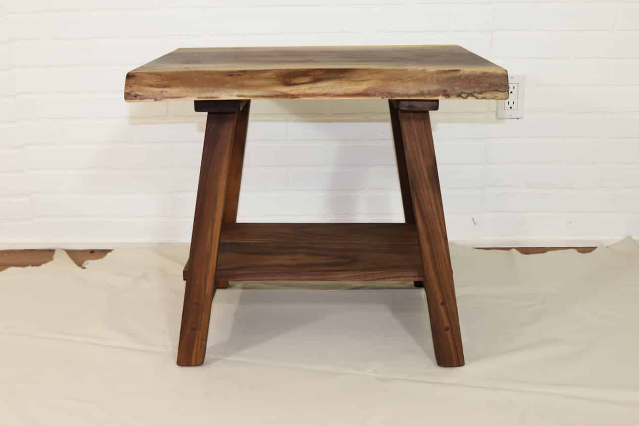 Kinbrook Live Edge End Table - Loewen Design Studios