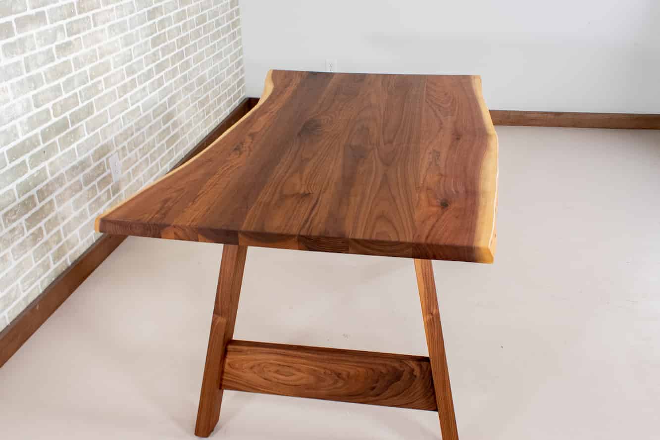 Kinbrook Live Edge Walnut Dining Table - Loewen Design Studios