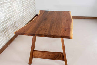 Kinbrook Live Edge Walnut Dining Table - Loewen Design Studios