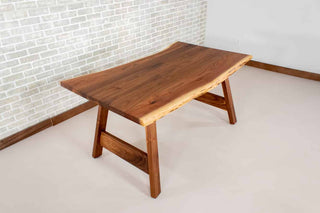 Kinbrook Live Edge Walnut Dining Table - Loewen Design Studios
