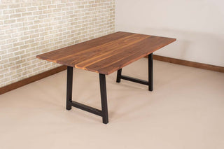 Saguaro Table on Steel A Legs - Loewen Design Studios