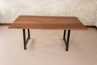 Saguaro Table on Steel A Legs - Loewen Design Studios