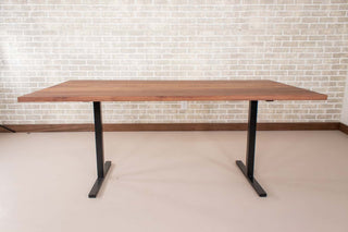 Saguaro Table on Steel T Legs - Loewen Design Studios