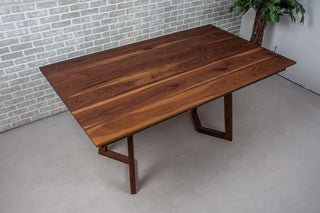 walnut counter height extension table