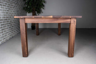 walnut parsons table