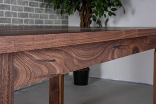 walnut parsons table