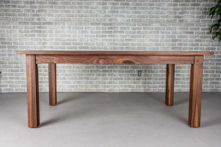 walnut parsons table